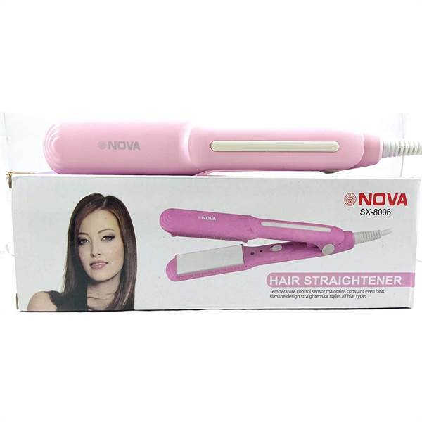 DMS-INDIA Nv-8006 Hair Straightener (Light Pink)